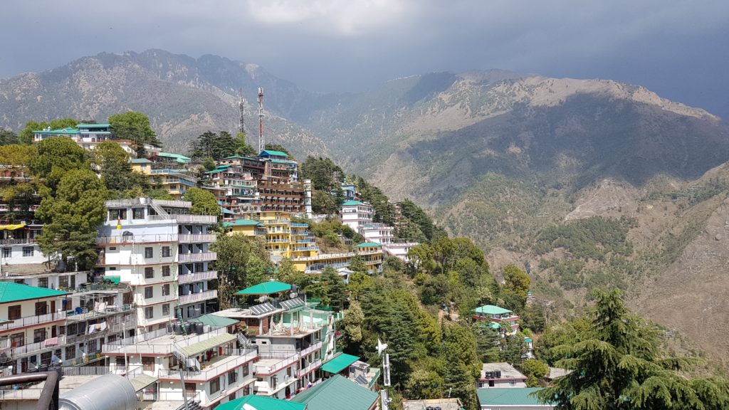 view in dharamshala india