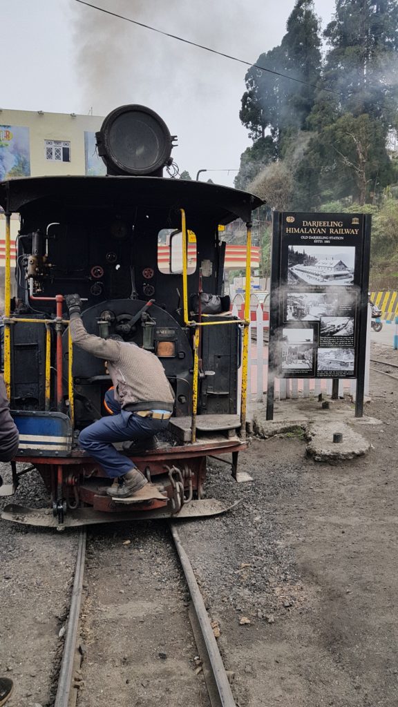 UNESCO world heritage steam train darjeeling india